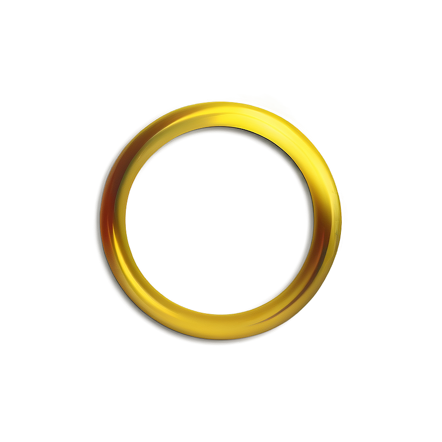 Shiny Yellow Circle Symbol Png Oqg42 PNG