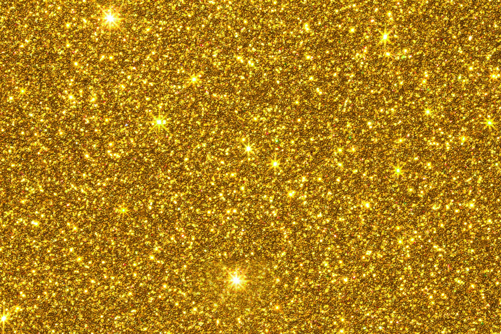Shiny Yellow Glitter Wallpaper