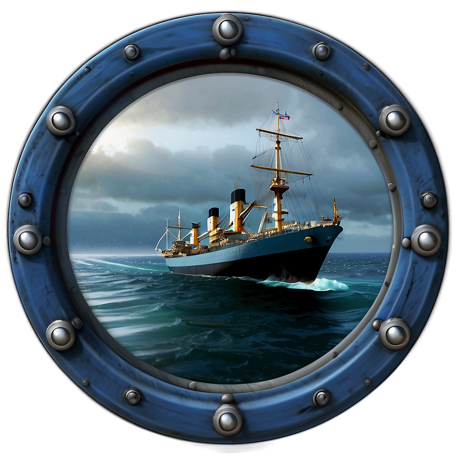 Ship Porthole Png 05212024 PNG