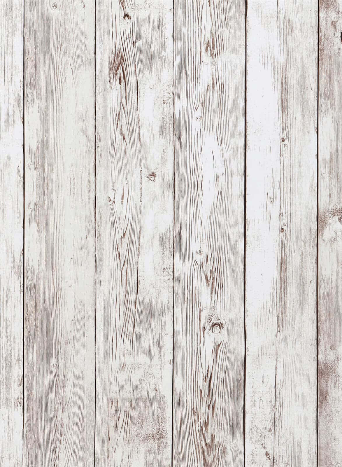 A White And Brown Wooden Wall With A White Paint