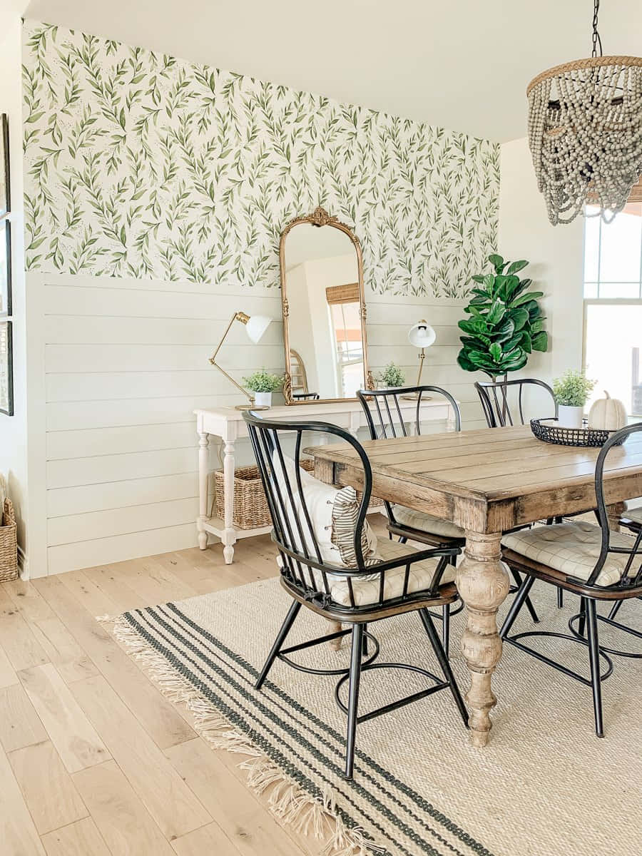 "Bring Nature Indoors with Shiplap Backgrounds"