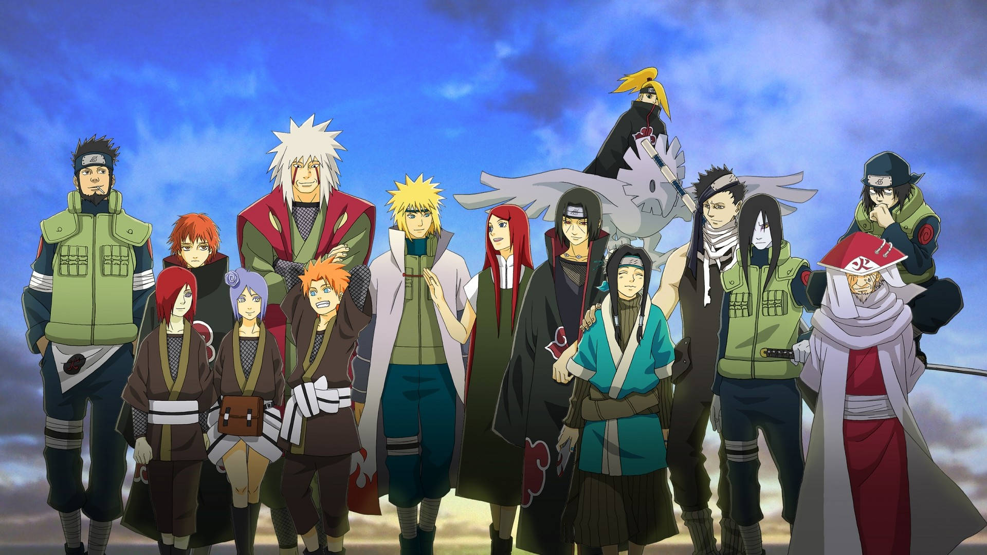 Personajesde Shippuden Naruto Hd Fondo de pantalla