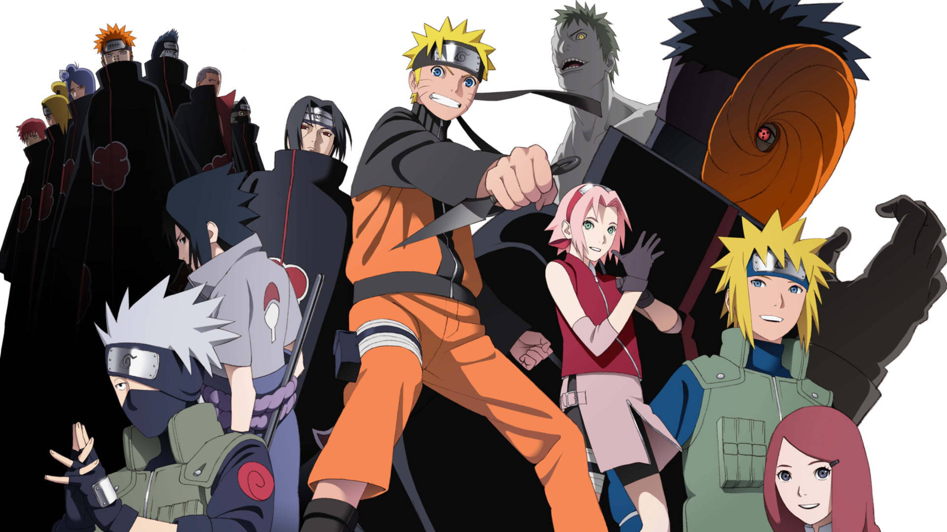 Naruto team 7 wallpaper  Personagens de anime, Personagens naruto