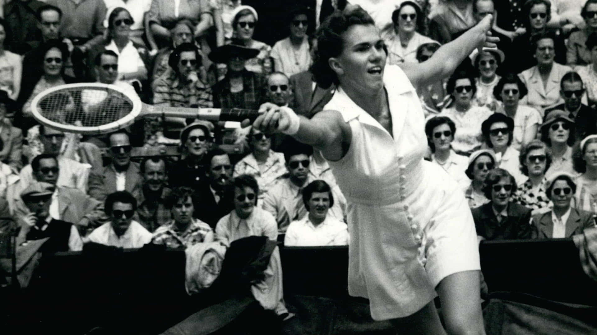 Shirley Fry Irvin Grand Slam Champion Background