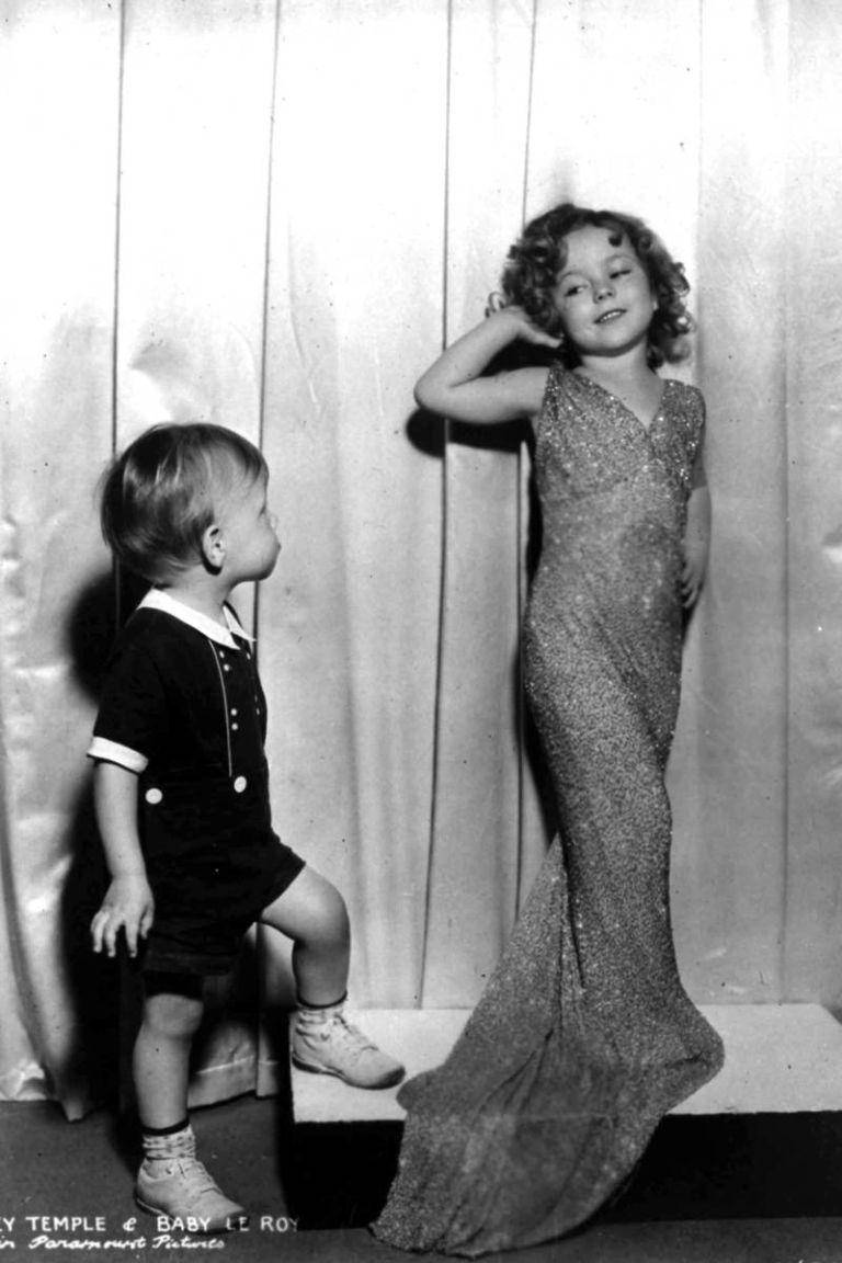 Shirley Temple And Baby Boy Leroy Wallpaper