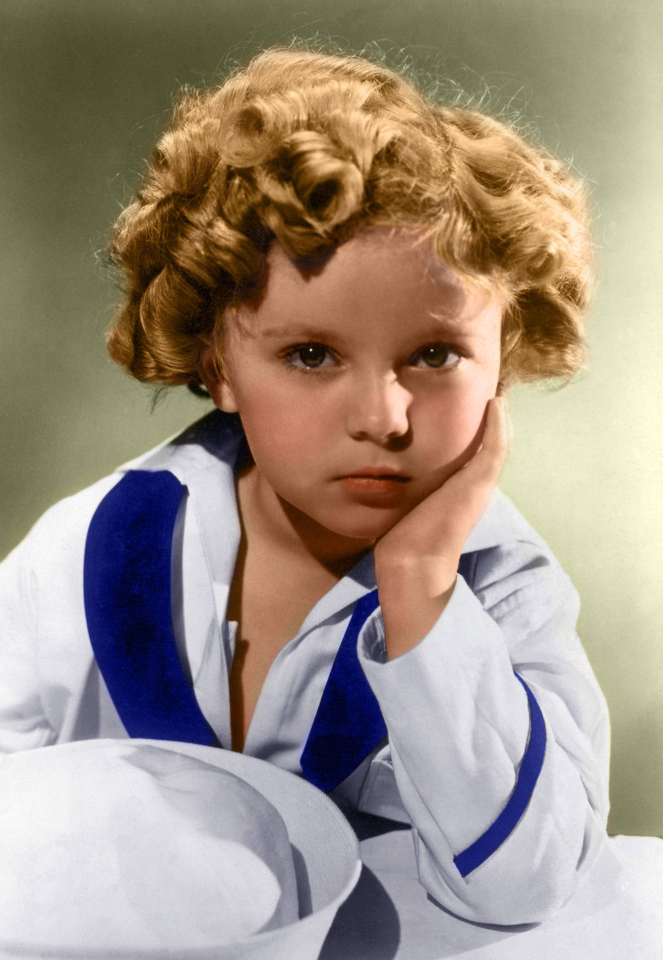 Shirley Temple In A Sailor Outfit Wallpaper