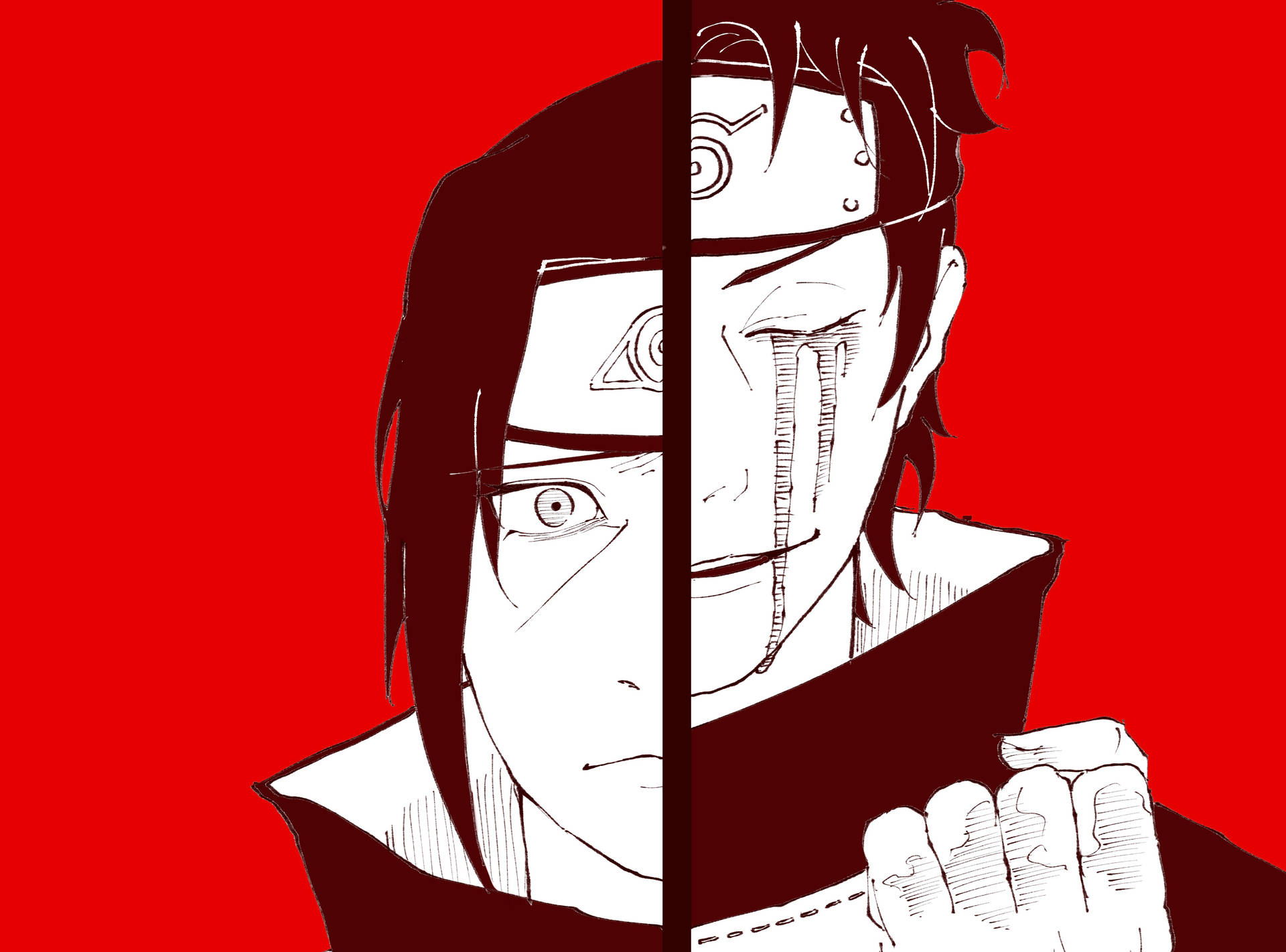 Shisui Itachi Uchiha Fanart Achtergrond