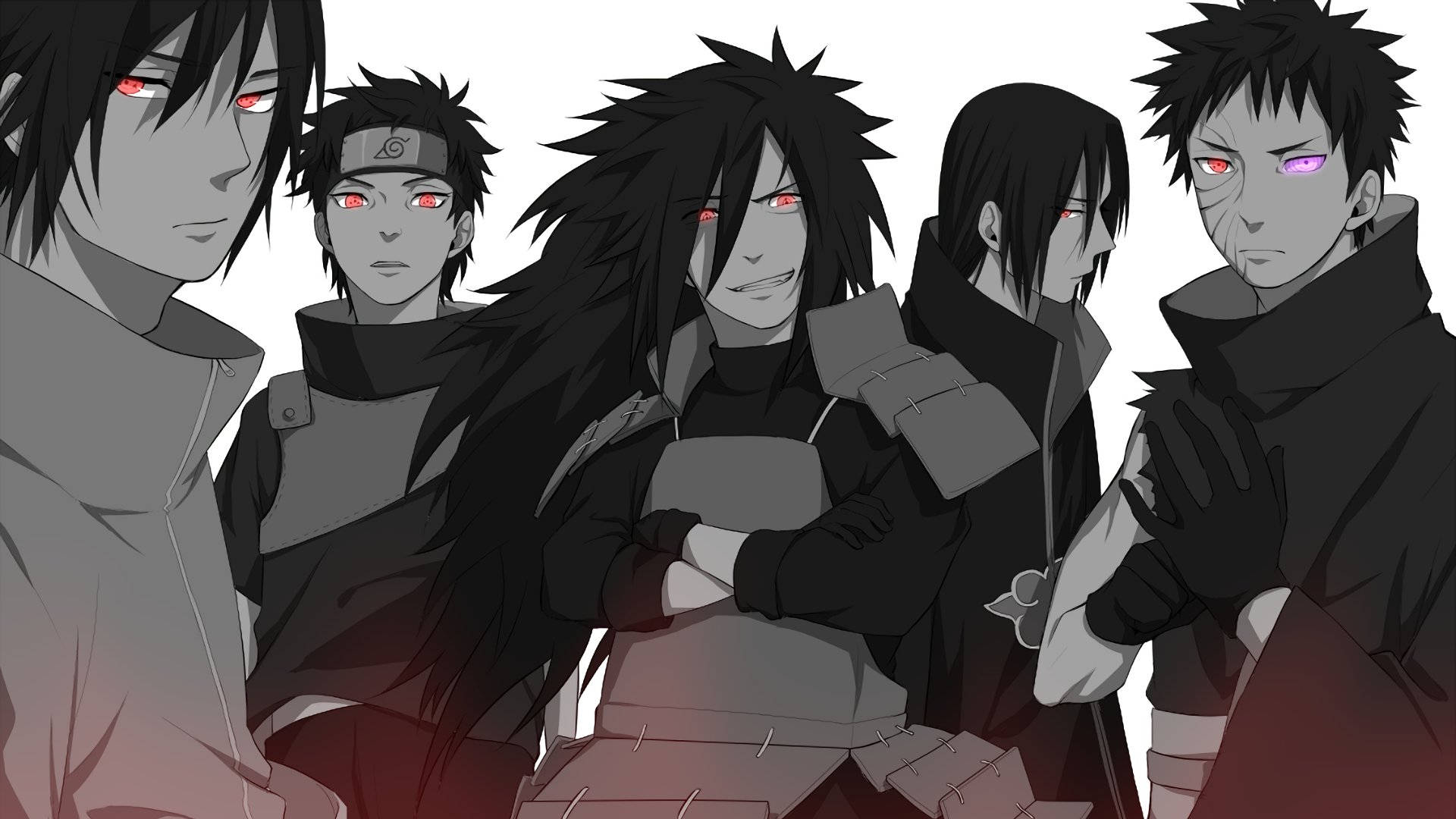 Download Shisui With The Uchiha Clan Wallpaper