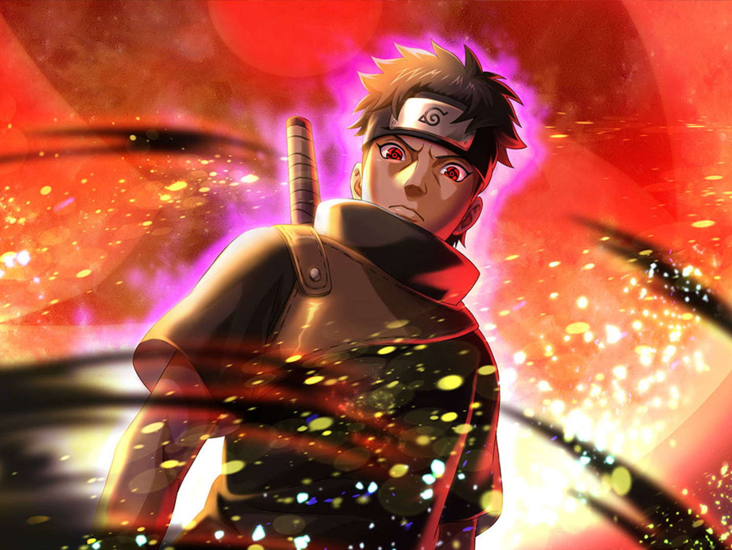 Wallpaper look, blood, katana, naruto, Uchiha shisui, Mangekyou sharingan  for mobile and desktop, section сэйнэн, resolution 1980x1080 - download