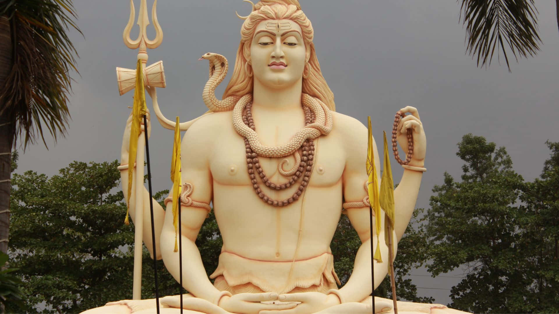 Denidylliske Tempel Af Lord Shiva