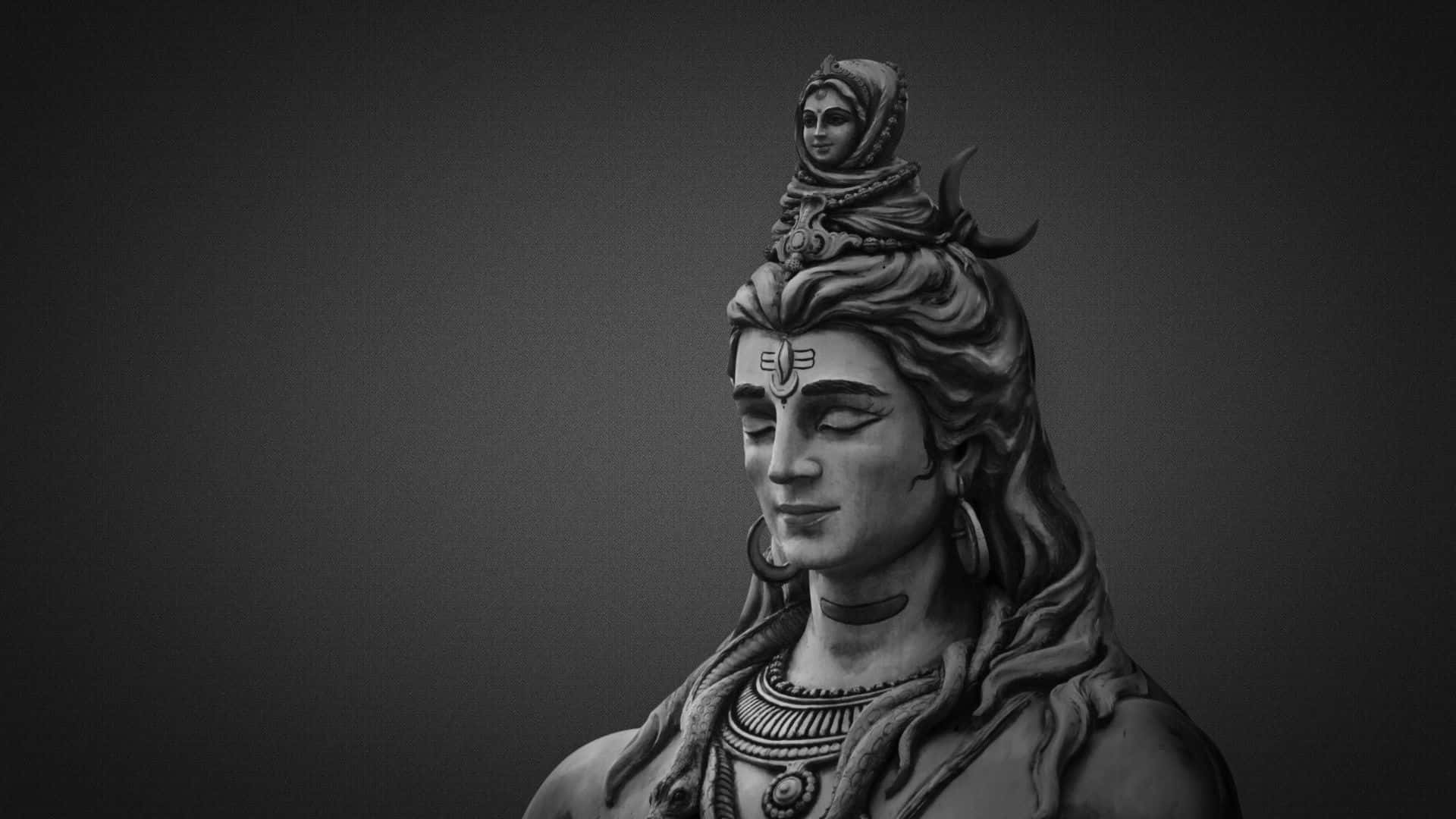 Lord Shiva, the destroyer and protector in Hinduism.