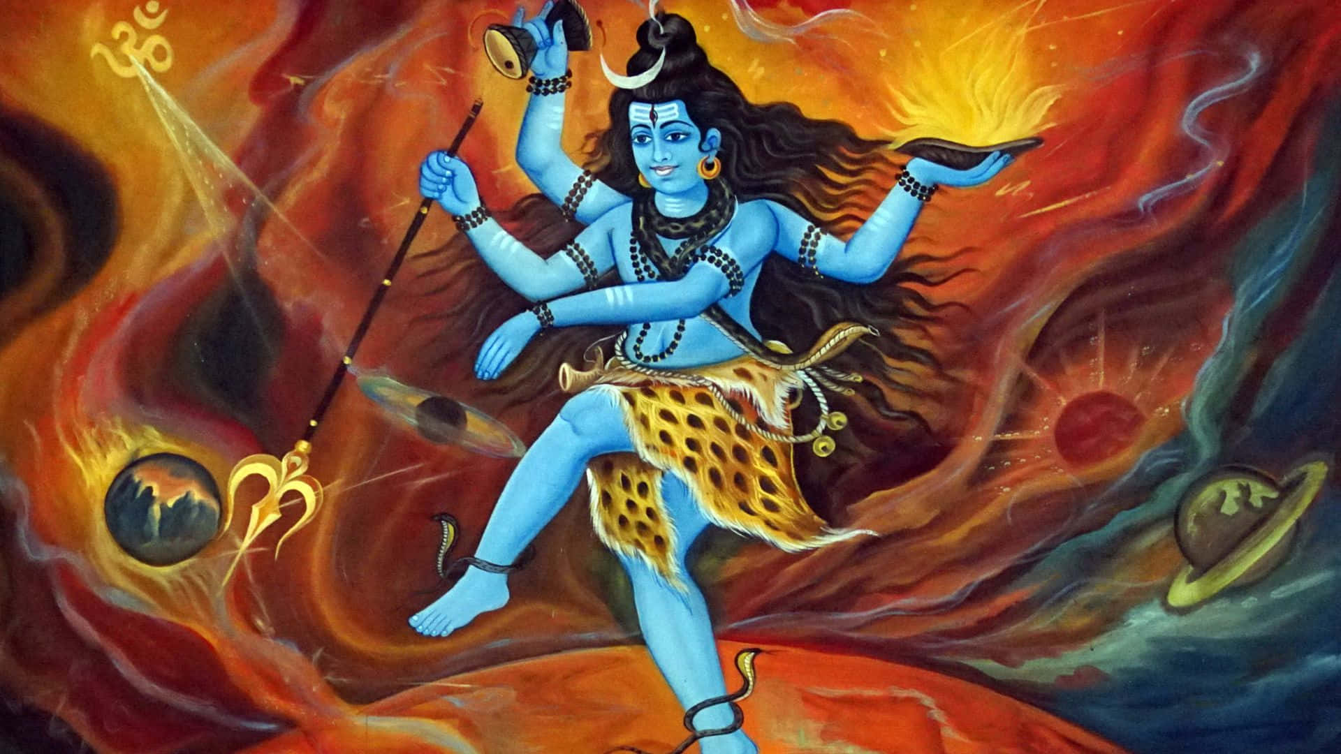 Shiva, the Hindu god of destruction