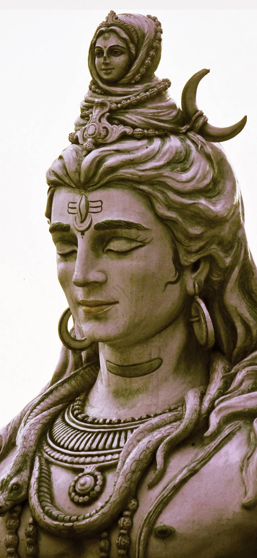 Shiva iPhone Statue profil Tapet Wallpaper