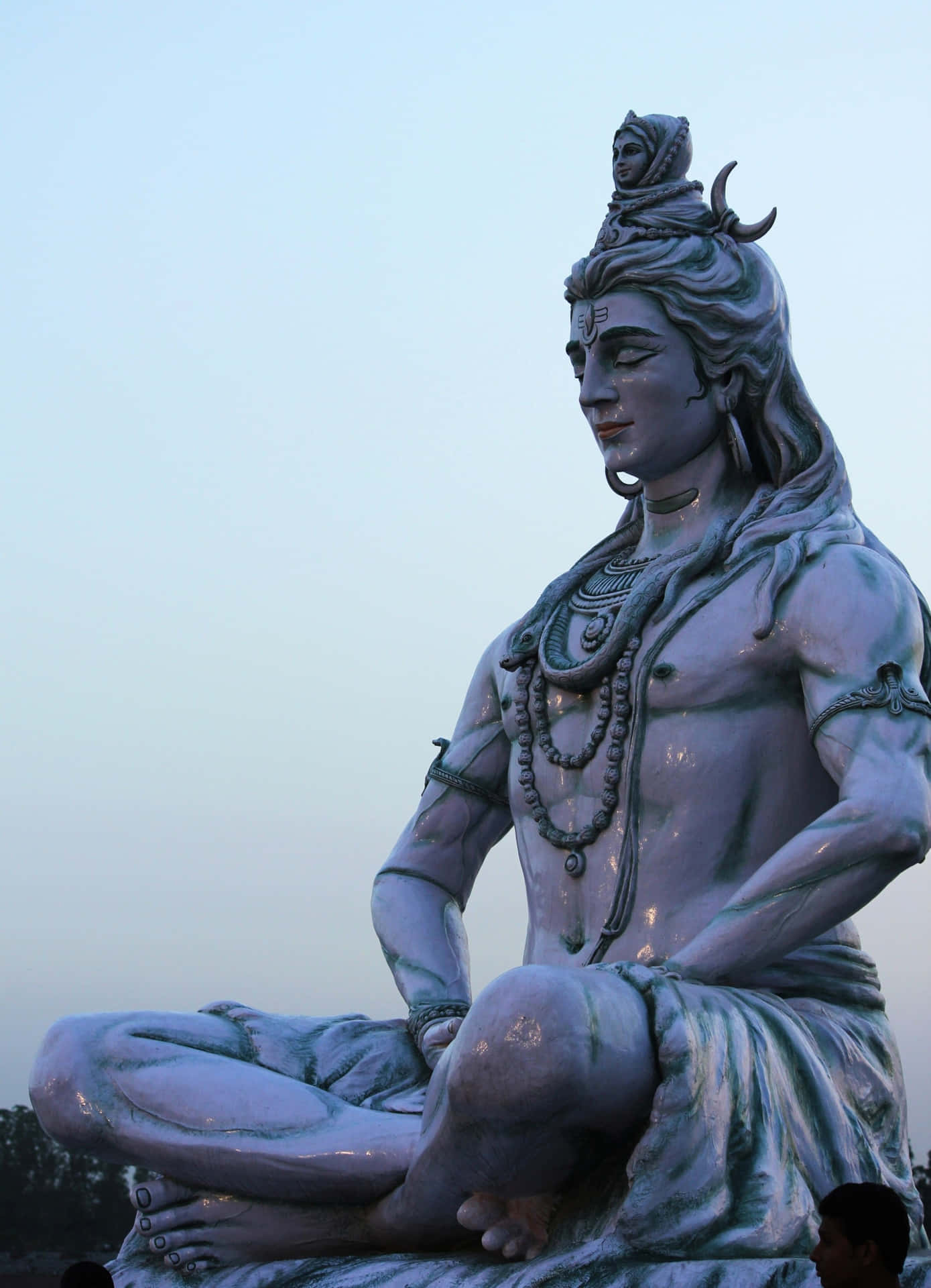 A Statue Of Lord Shiva