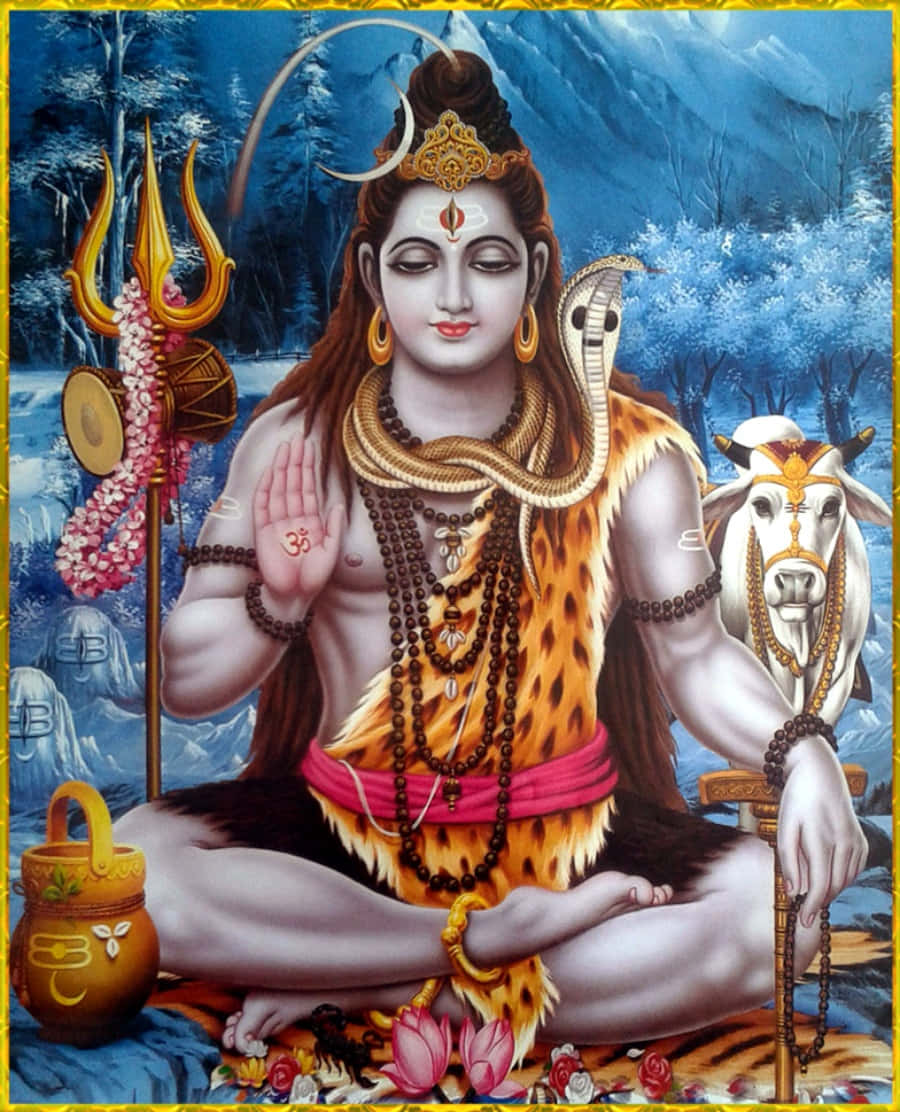 Lord Shiva, the Destroyer of Ego