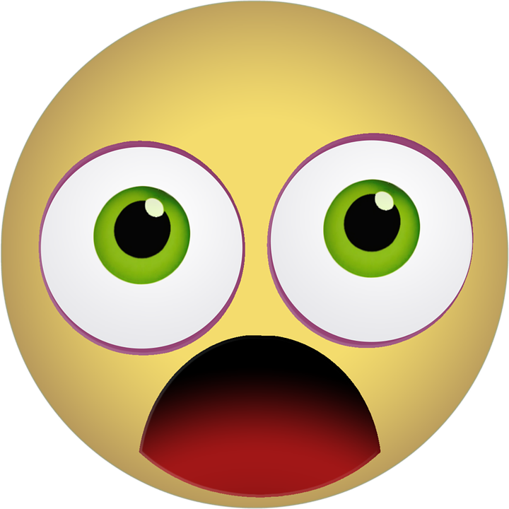 Shocked Face Emoji PNG