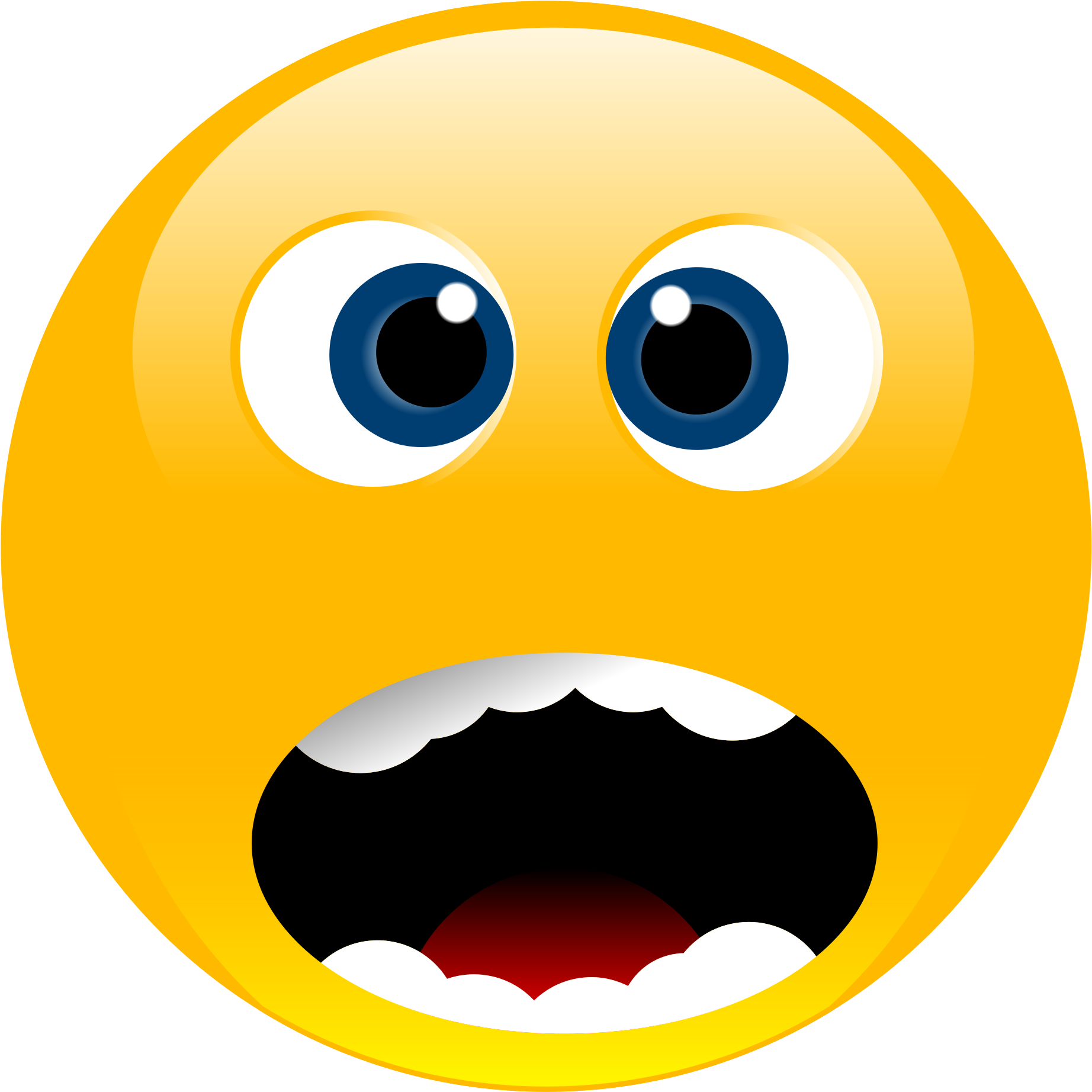 Download Shocked Face Emoji | Wallpapers.com