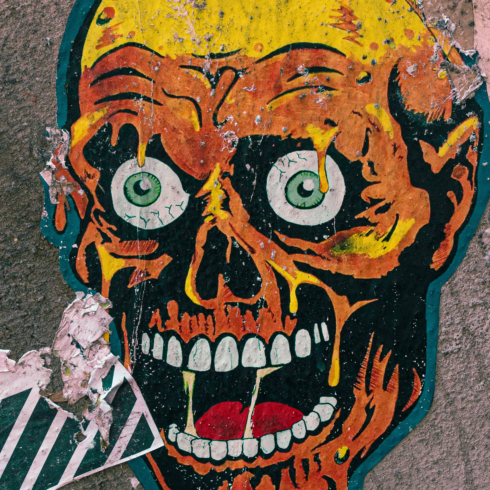 Shocked Face Street Art