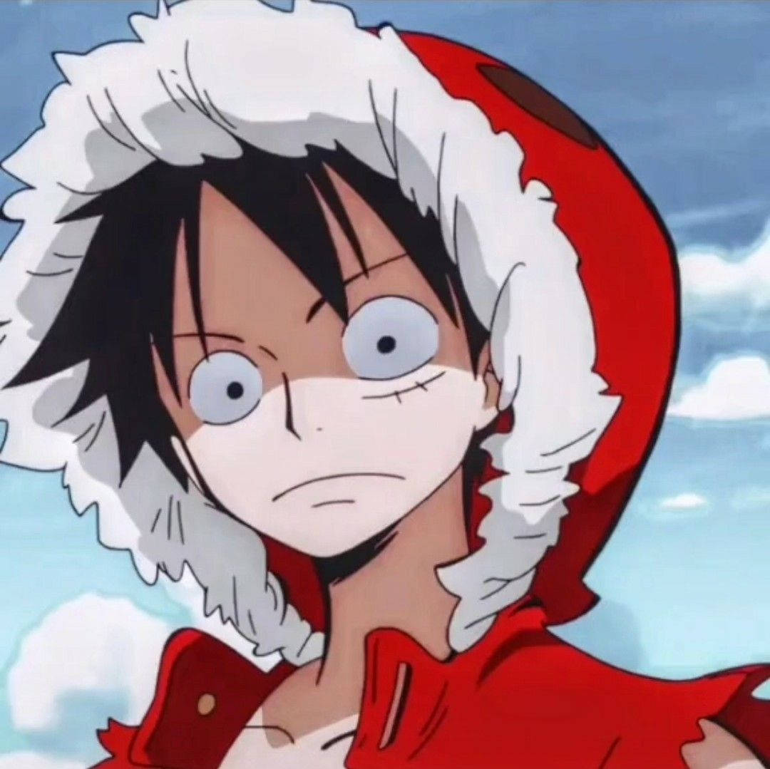 Shocked Luffy Pfp Heart Of Gold Outfit Background