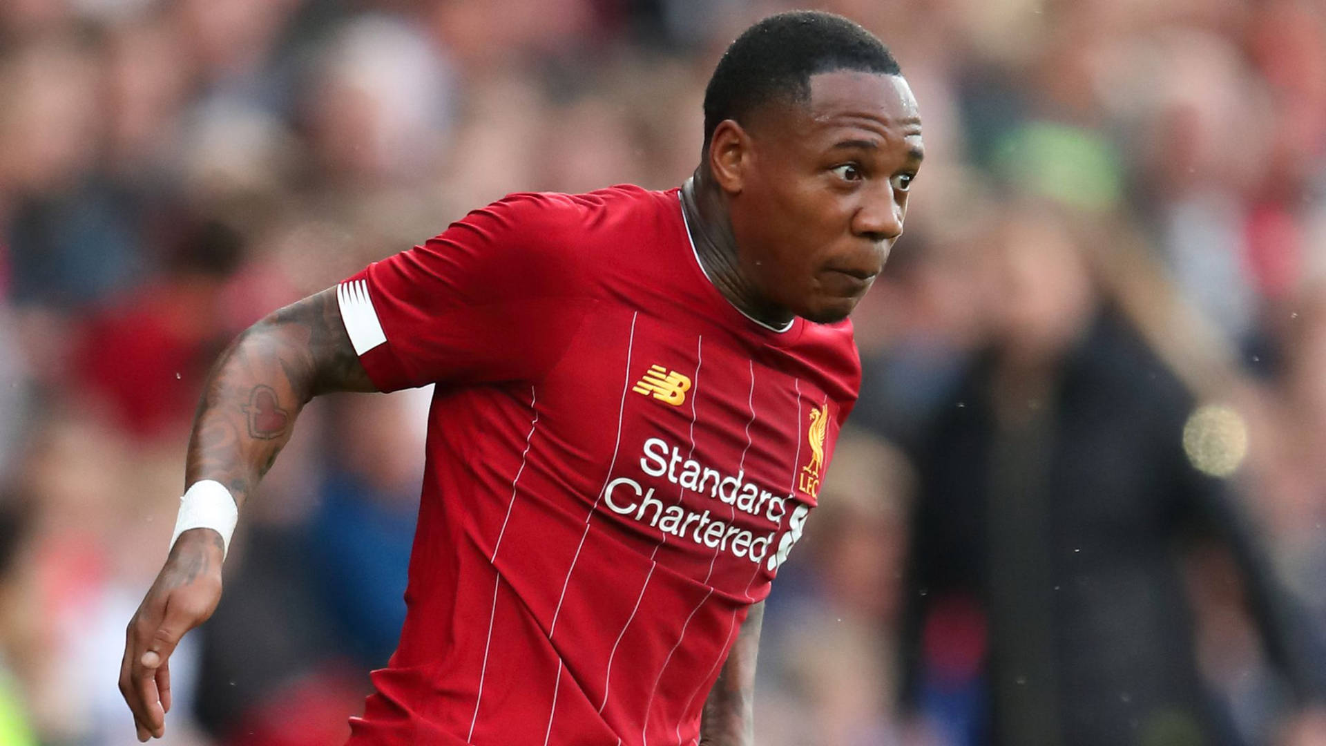 Shocked Nathaniel Clyne Side View Wallpaper