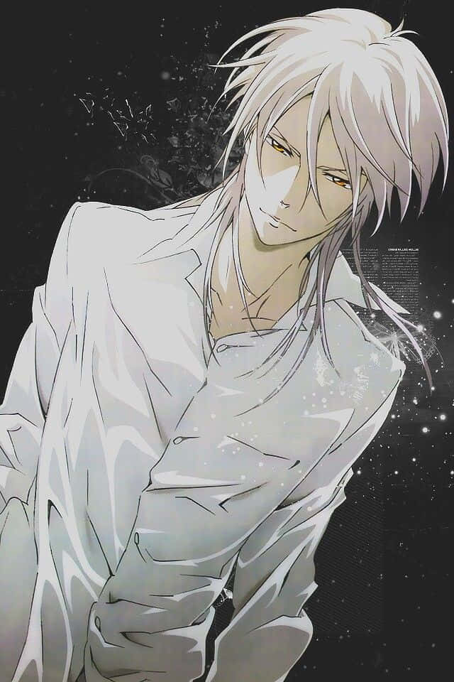 Shogo Makishima in a thought-provoking pose Wallpaper