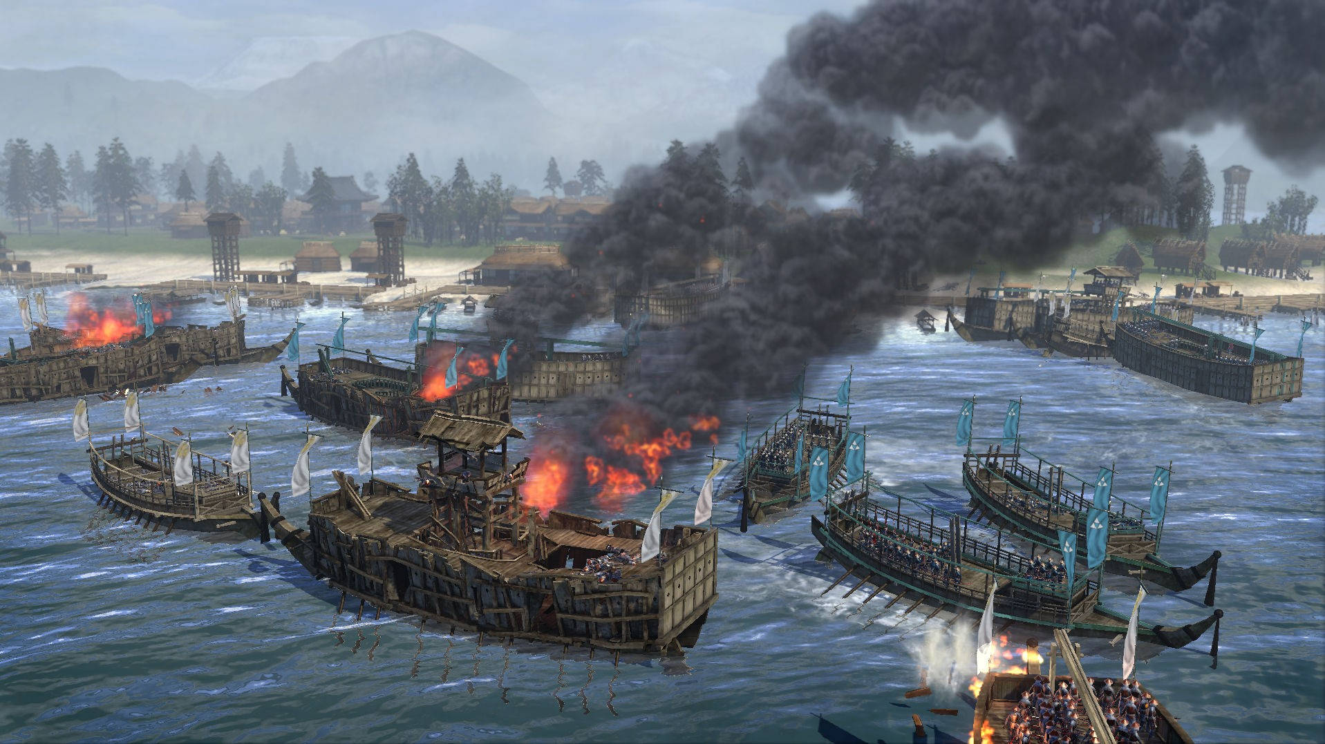 Shogun 2 Total War Battleships Wallpaper