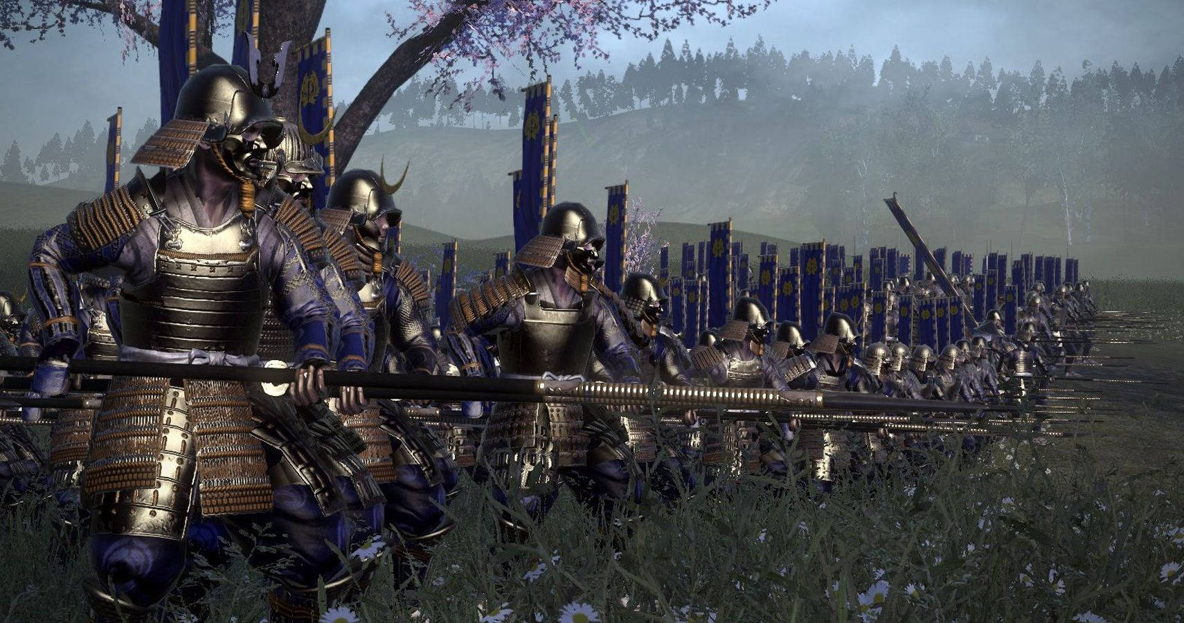 På Standby - Shogun 2 Total War Bayoneter på standby Wallpaper