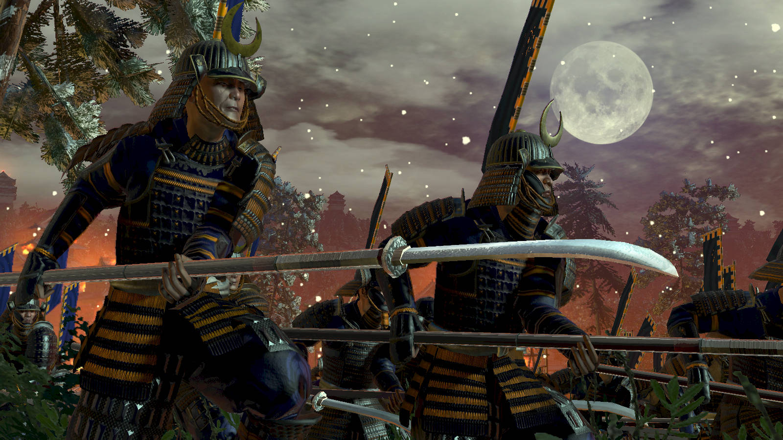 Shogun 2 Total War Night Battle Wallpaper