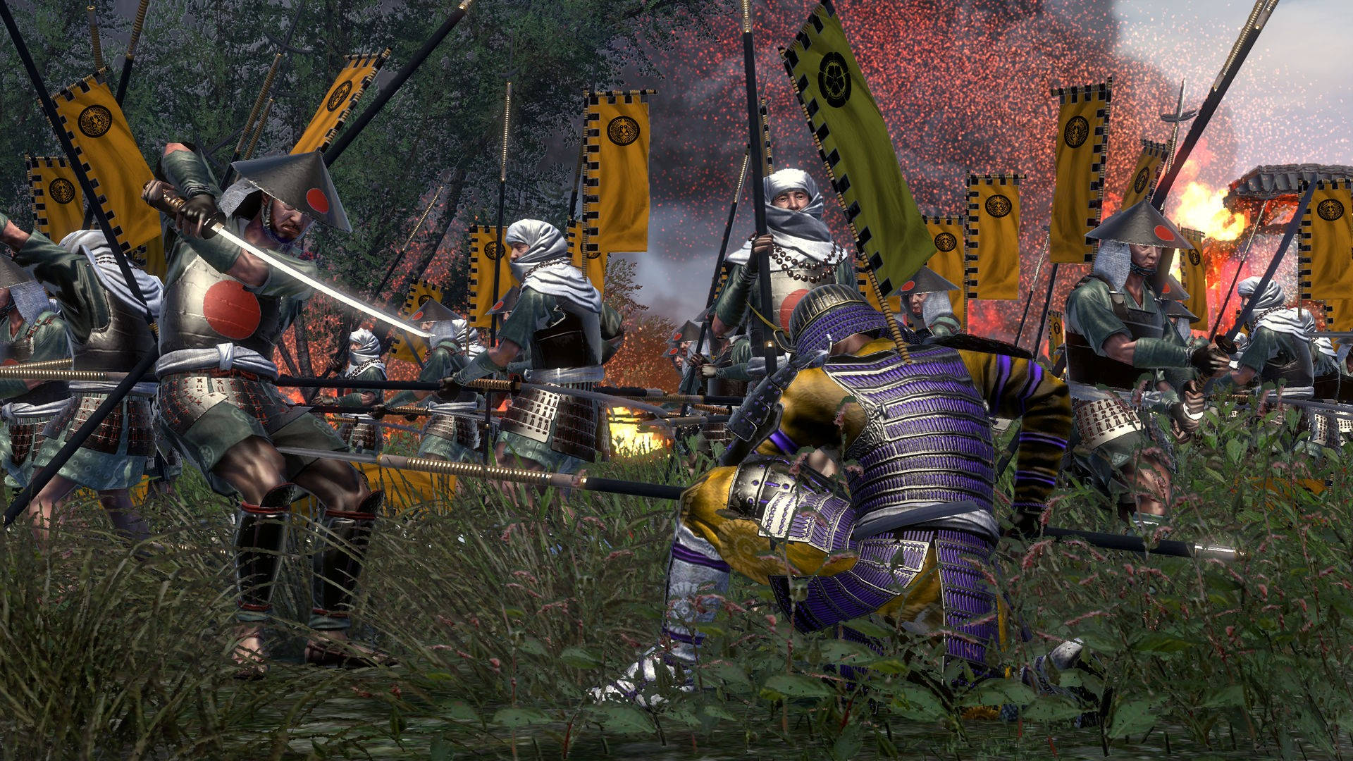 Shogun 2 Total War Spear Attack Wallpaper