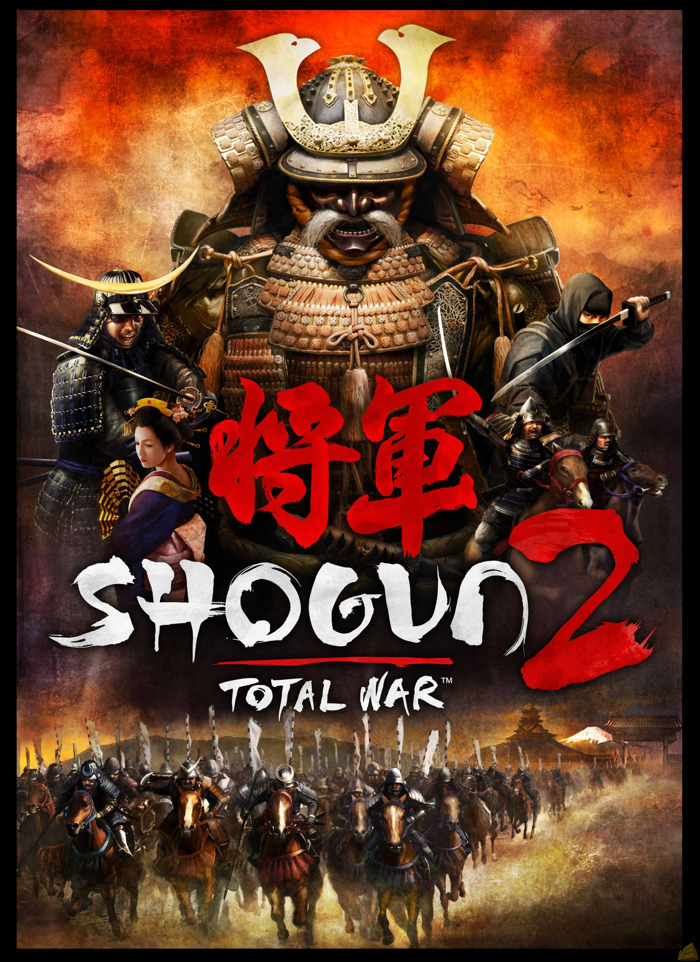 Shogun 2 Total War Spil Plakat Wallpaper