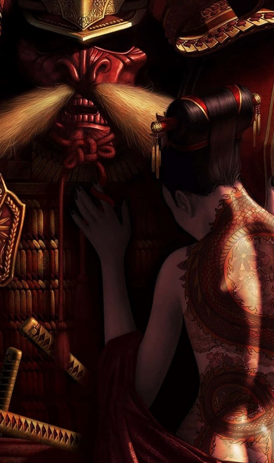 Caption: The Last Shogun Warrior Wallpaper