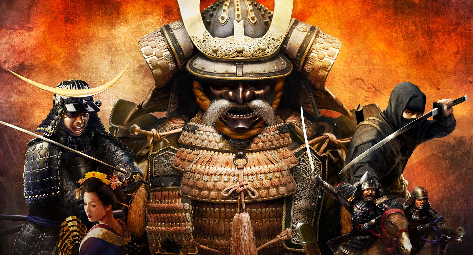 Shoguntotal War Clan Samurai Fondo de pantalla