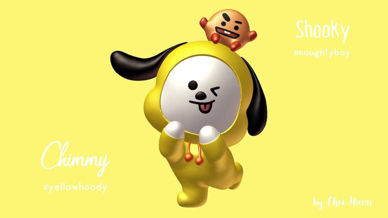 Shooky And Chimmy Bt21 Wallpaper