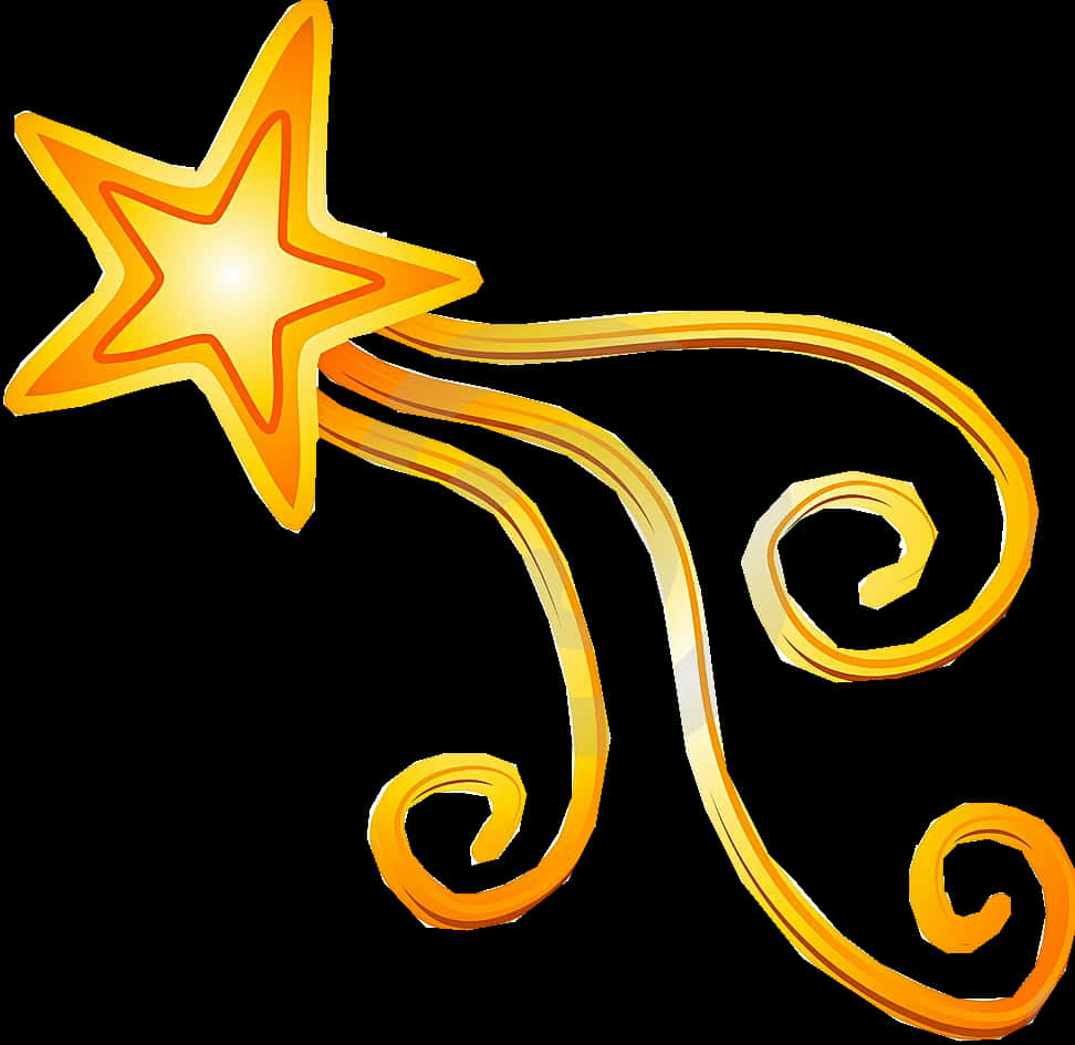 Shooting Star Graphic PNG