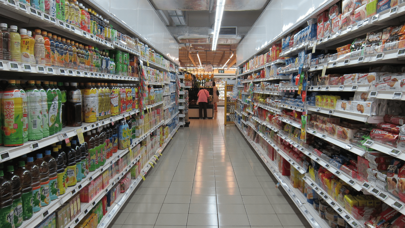 Aisles Of Food And Drink