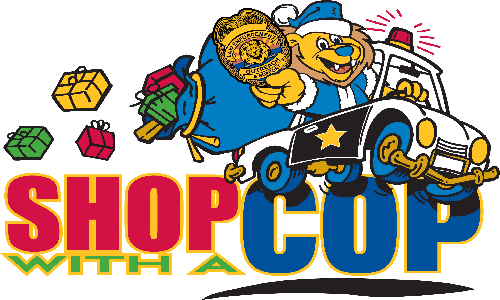 Shop With A Cop Event Graphic PNG