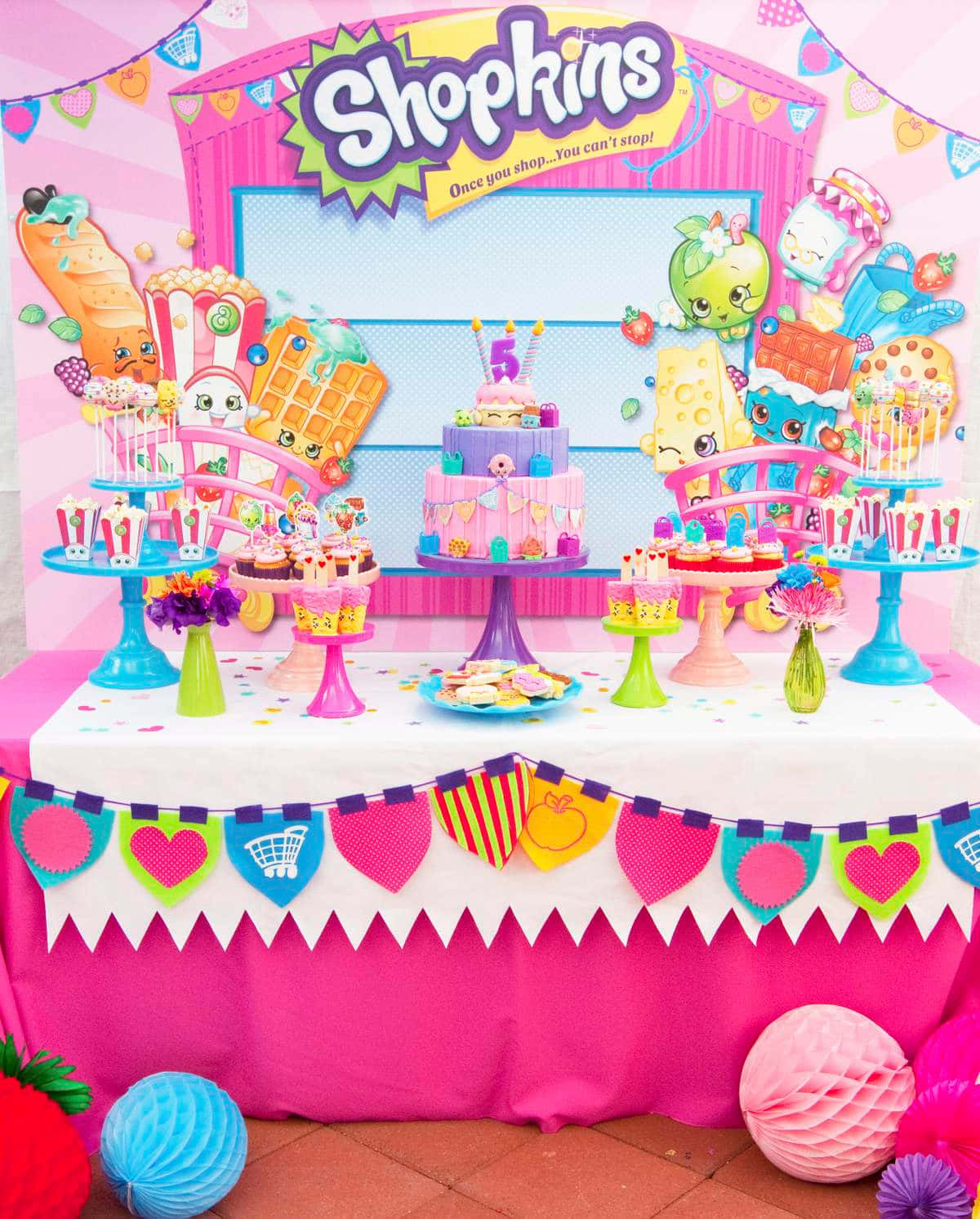 A Delightful Collection of Colorful Shopkins Characters