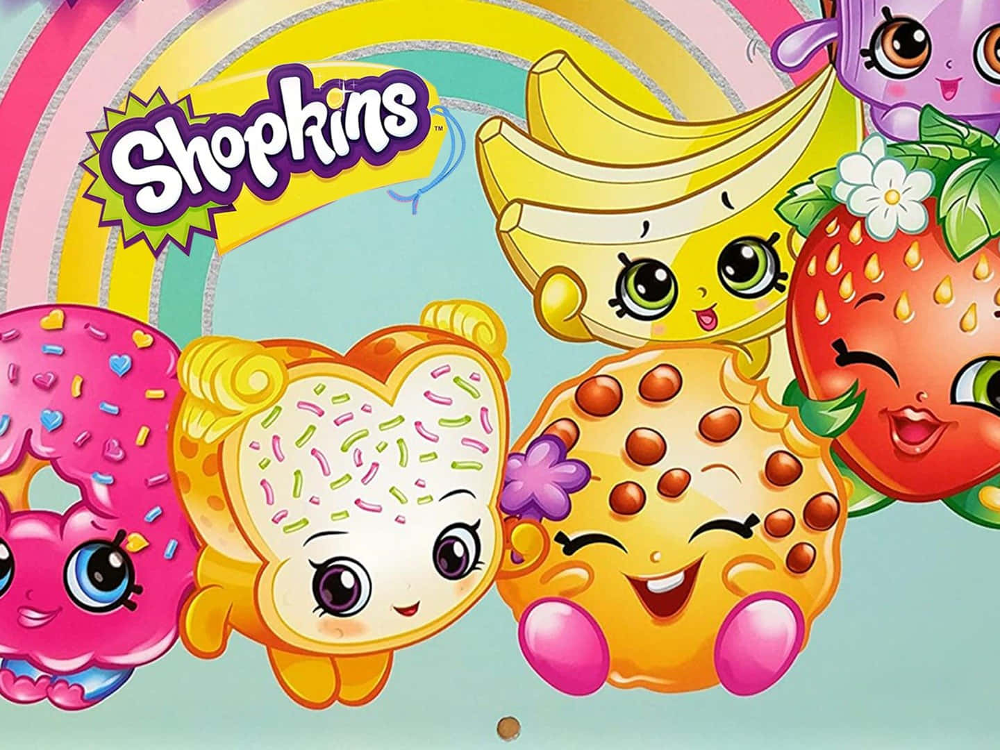 Adorable Collection of Shopkins Characters on Display