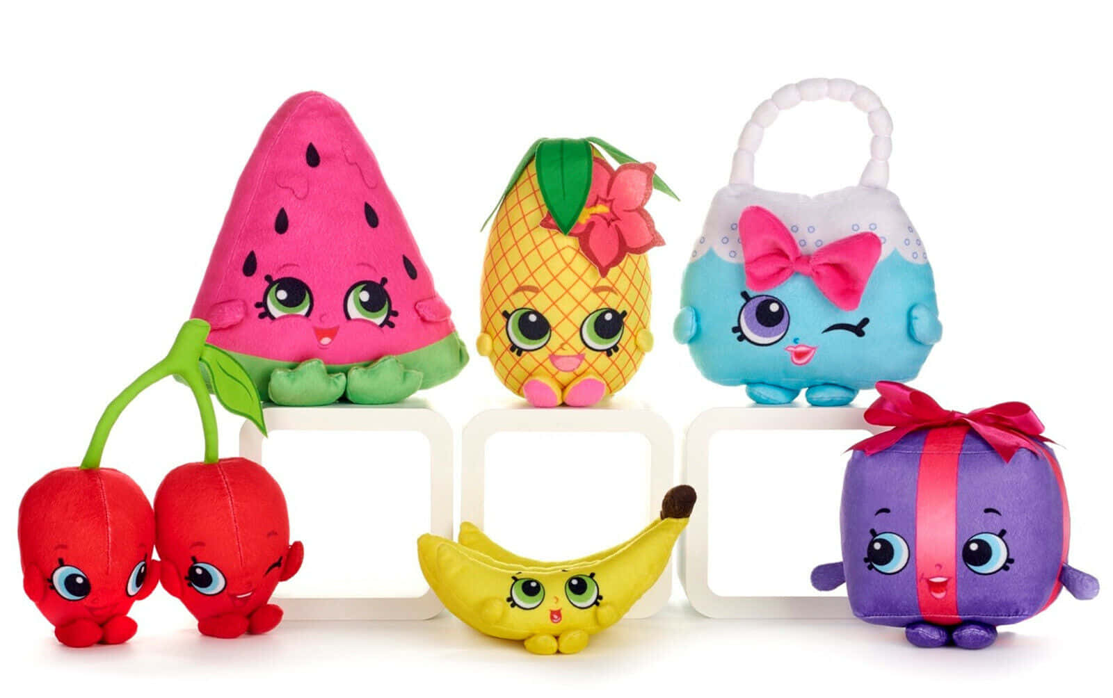 Delightful Shopkins Characters Gathered For A Fun Adventure