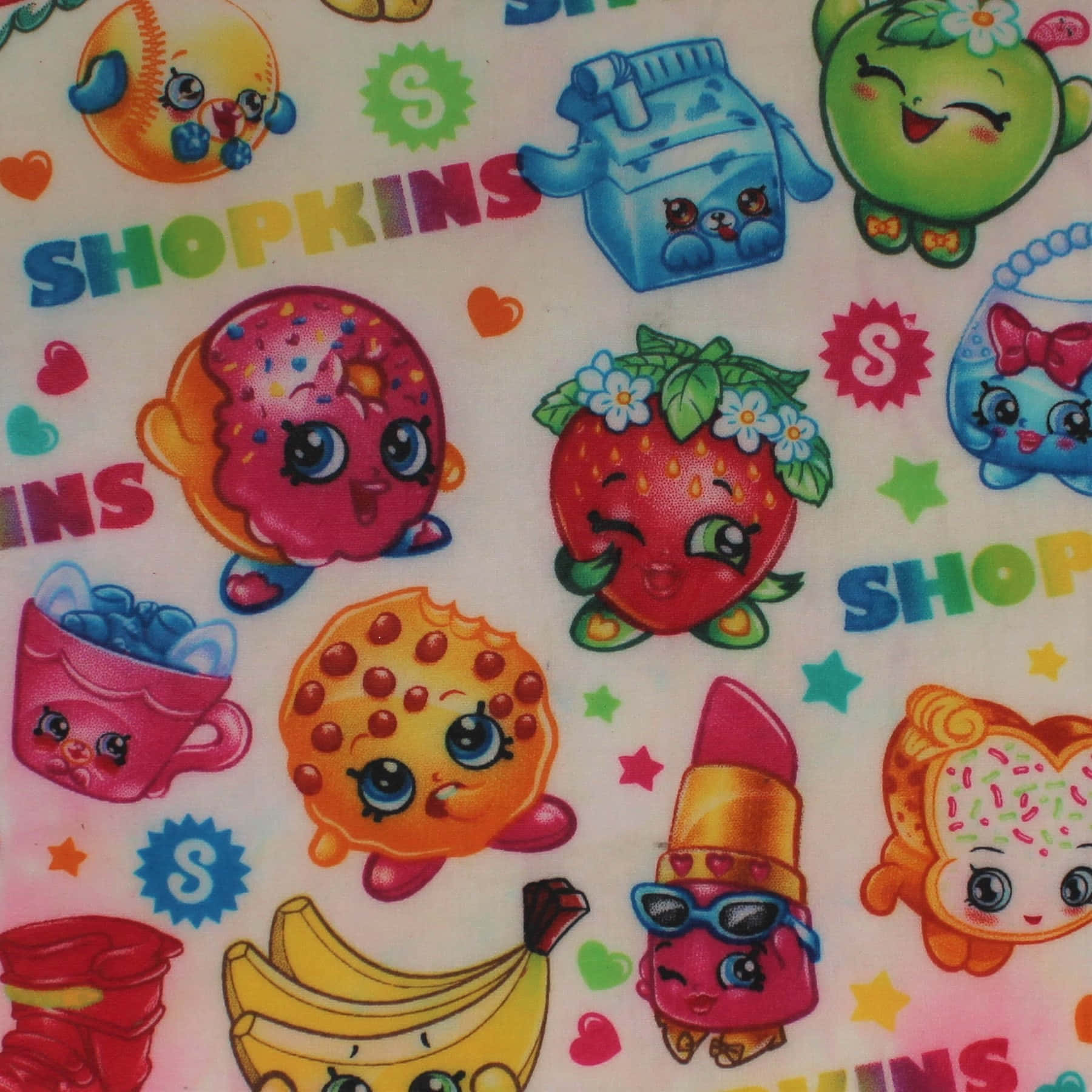 A Colorful Collection of Cheerful Shopkins Characters