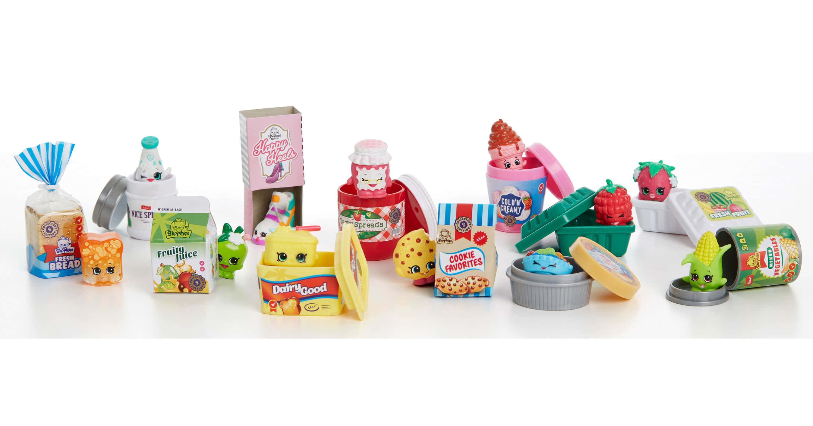 Caption: Colorful and Fun Shopkins Characters Collection