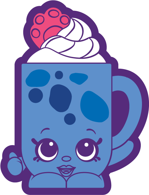 Shopkins Character Cupwith Whipped Cream PNG