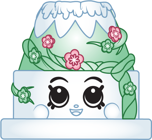 Shopkins Character Snowy Mountain PNG