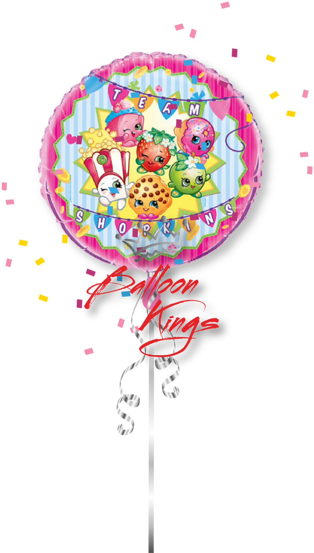 Shopkins Team Themed Balloon PNG