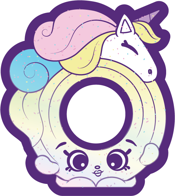 Shopkins Unicorn Frame PNG