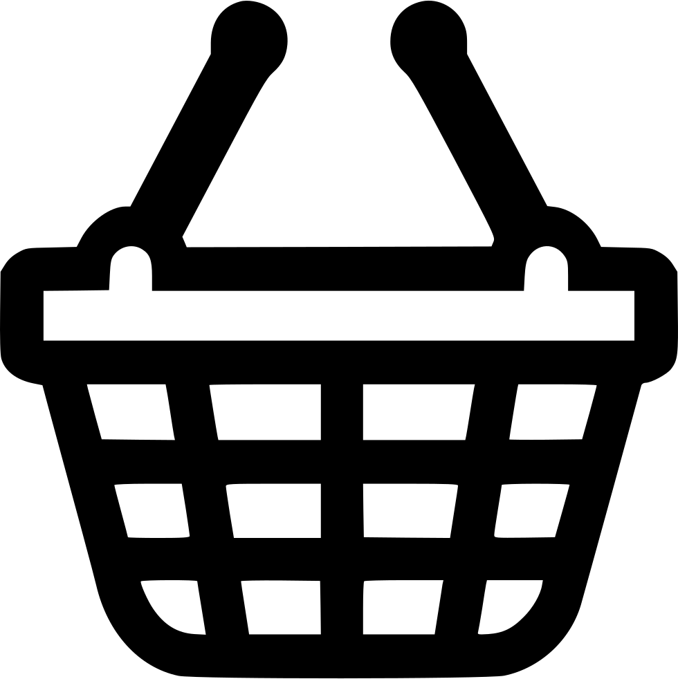 Shopping Cart Icon Black PNG