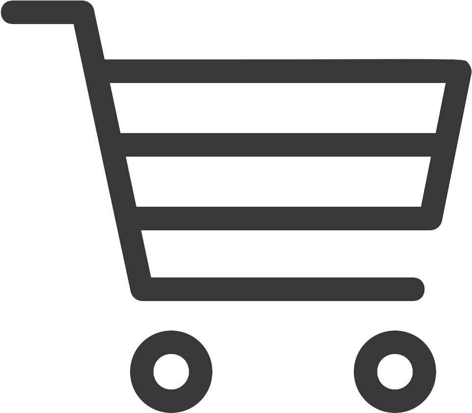 Shopping Cart Icon Blue Background PNG
