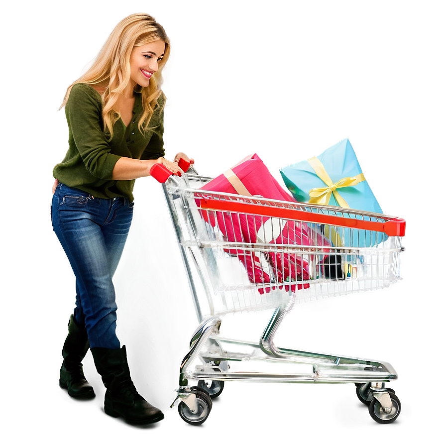 Shopping Cart Isolated Png 05252024 PNG