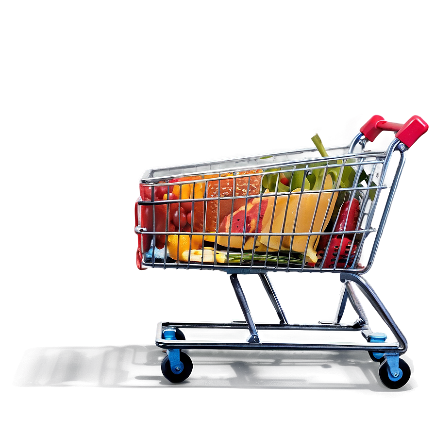 Shopping Cart With Products Png 85 PNG