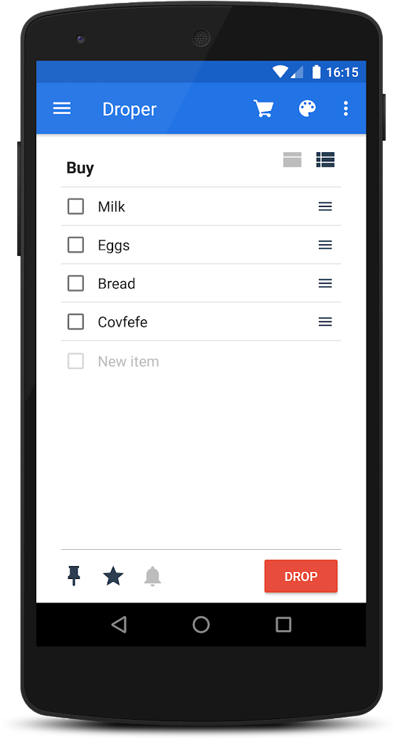 Shopping List App Screen.png PNG